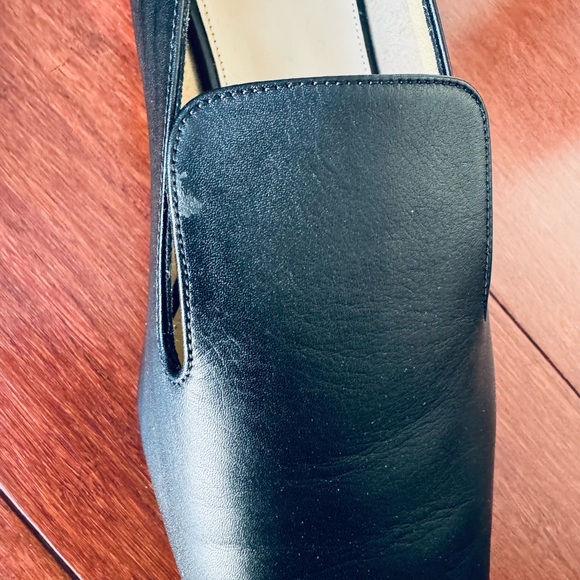 Final Price Khaite Marfa Black Leather Slip on Loafer Flat Shoes Eu 38.5 US 8.5 - Picture 17 of 17